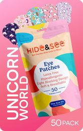 HIDE&SEE Eye Patches - Unicorn World Pack