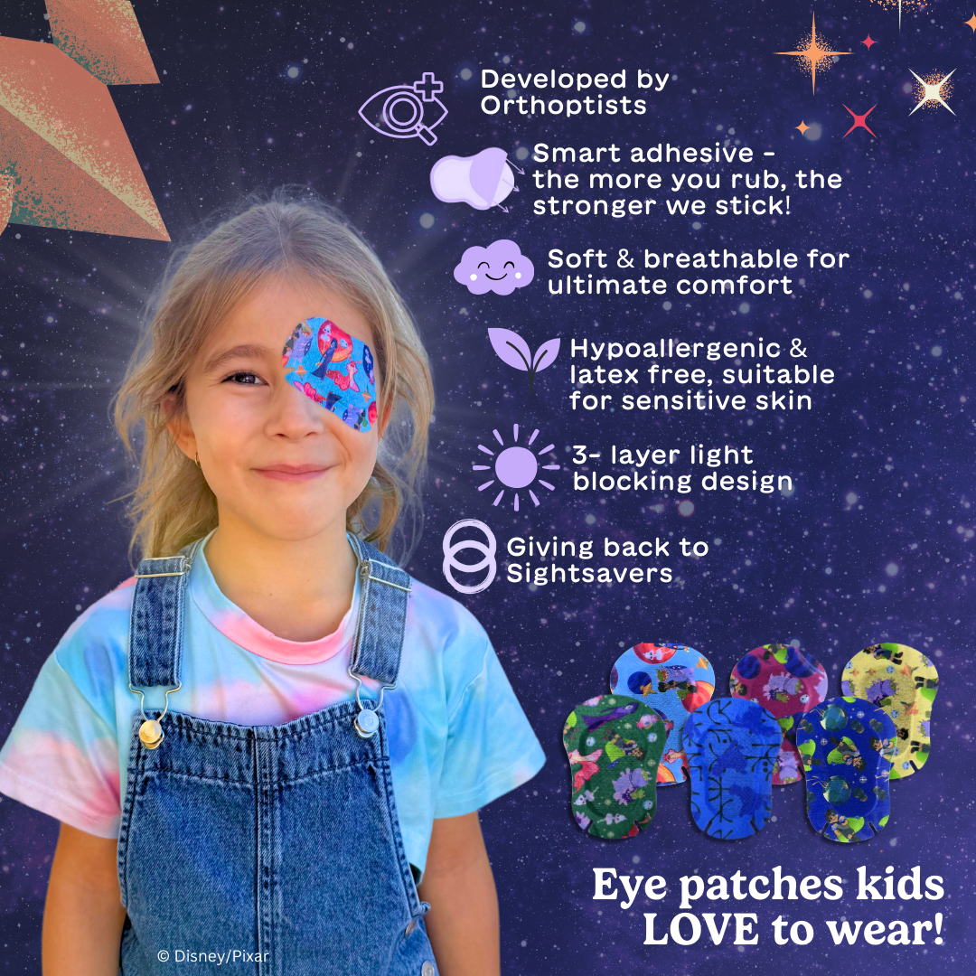 Speckles x Pixar's Elio Hide & See Eye Patches Sample Kit