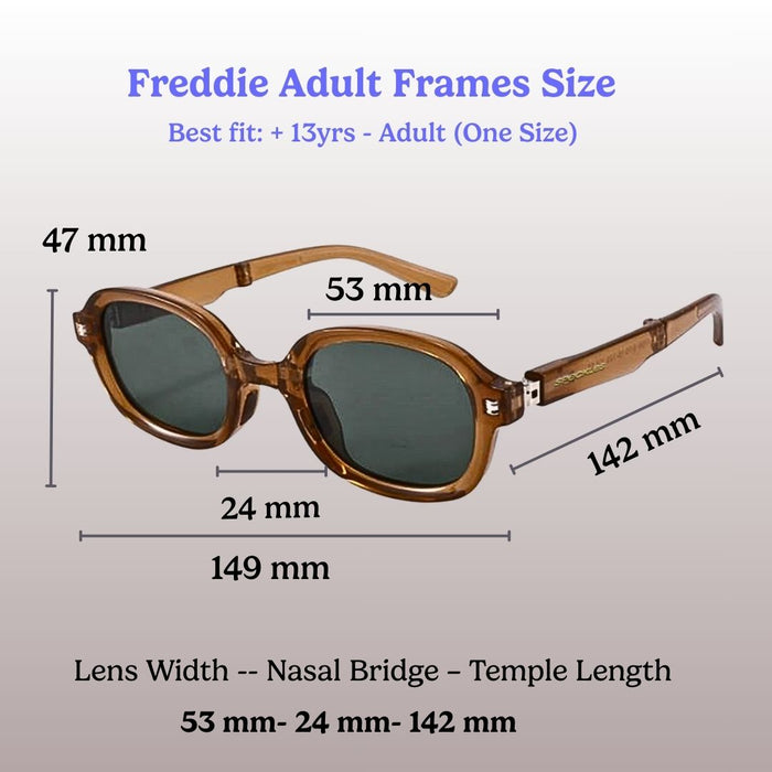 Freddie - Foldable Sunglasses Kids & Adult