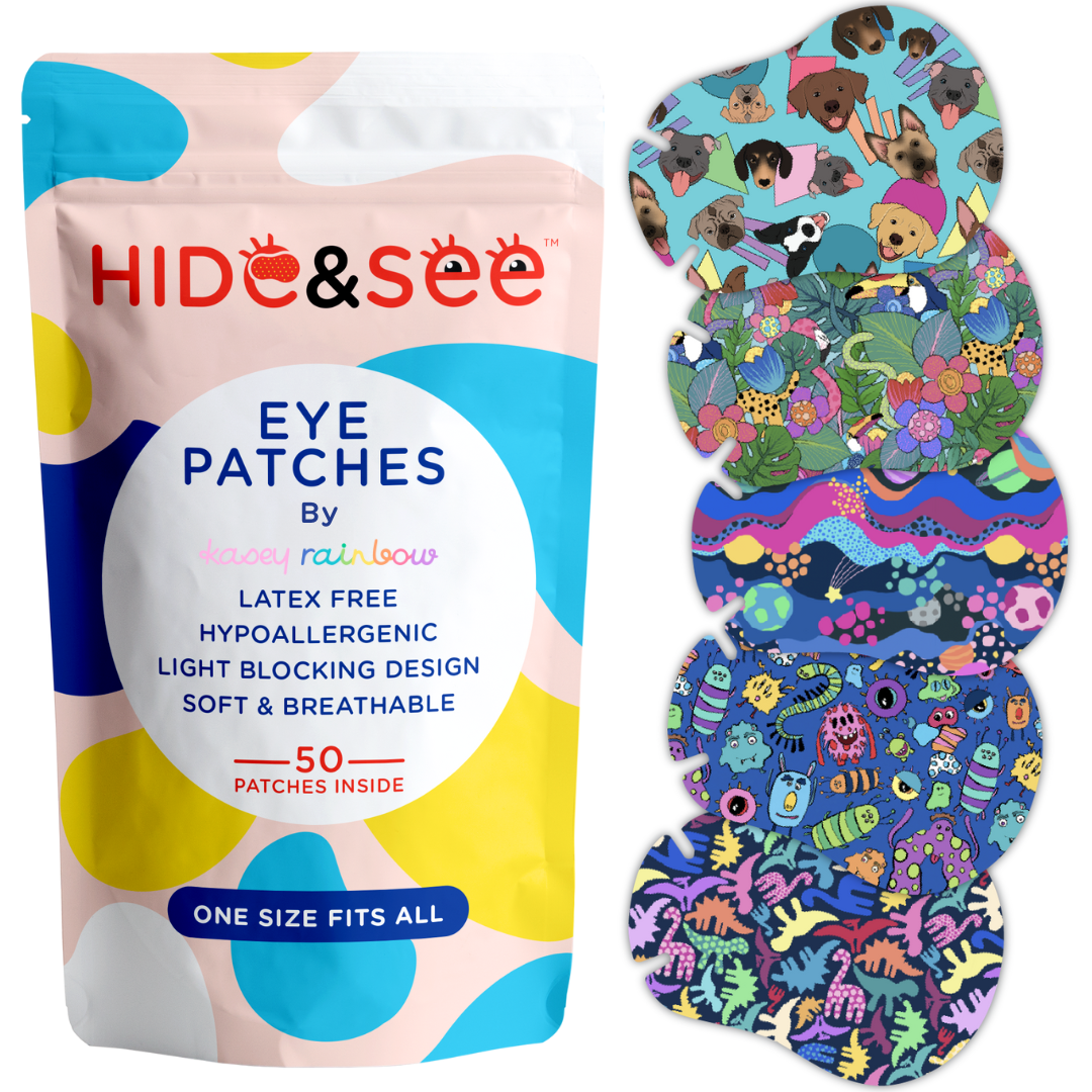 Kasey Rainbow X HIDE&SEE Eye patches