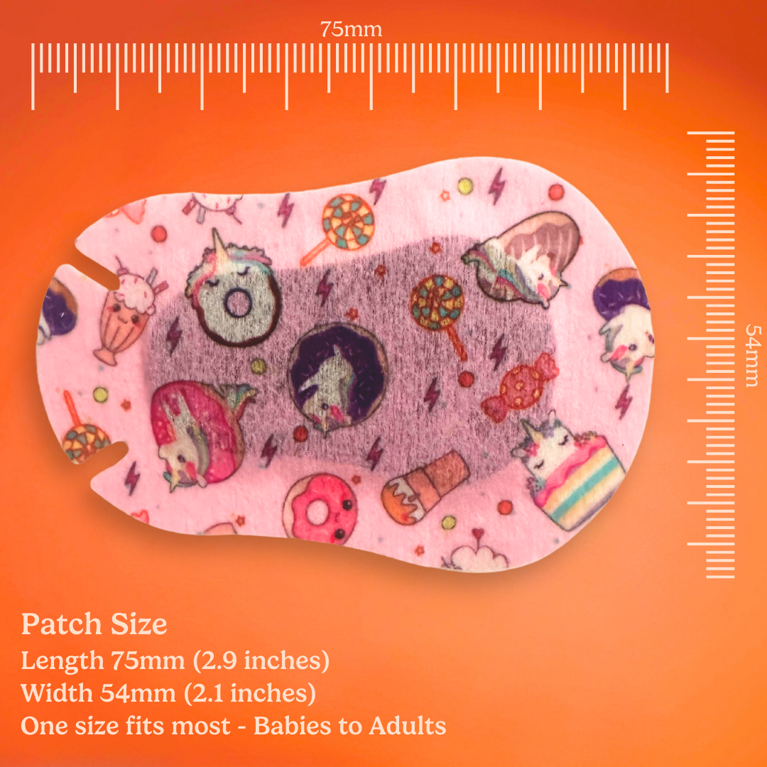 HIDE&SEE Eye Patches - Unicorn World Pack*