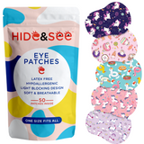 HIDE&SEE Eye Patches - Unicorn World Pack