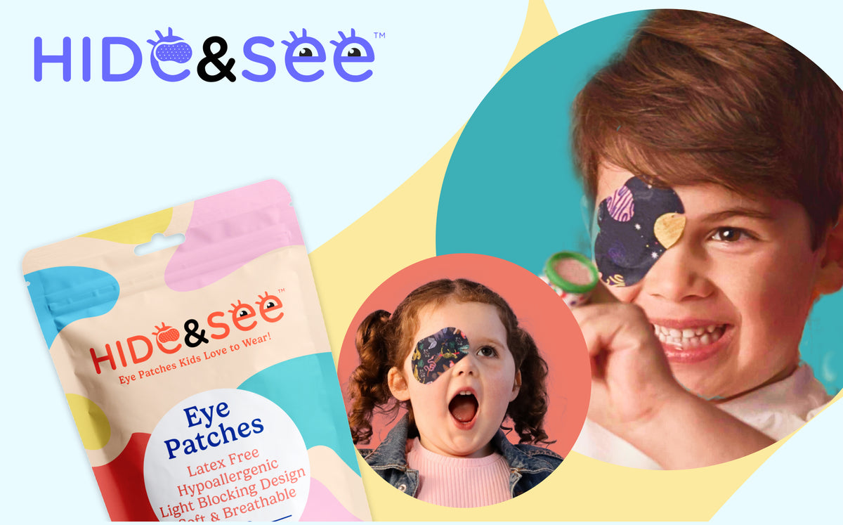 Hypoallergenic Eye Patches for Kids - Fun & Comfortable- Hide & See ...