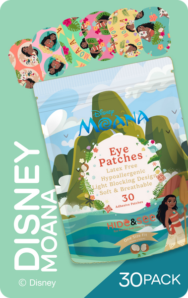 Speckles - Hide & See Eye Patches - Moana (30 Pack) – SPECKLES FOR