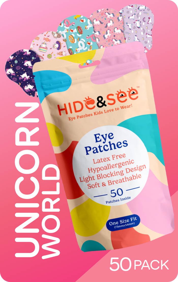 HIDE&SEE Eye Patches - Unicorn World Pack*